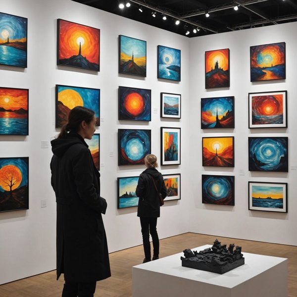 Comment réaliser une exposition de dessins sur le thème des rêves et de l'imaginaire?