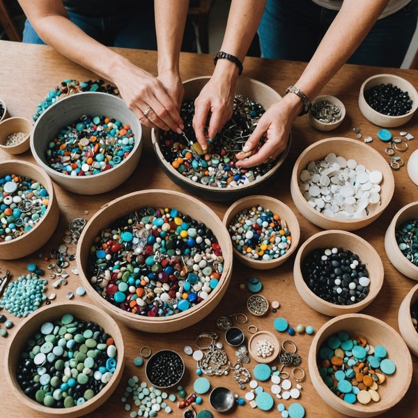 Comment organiser un atelier de création de bijoux avec des matériaux recyclés ?
