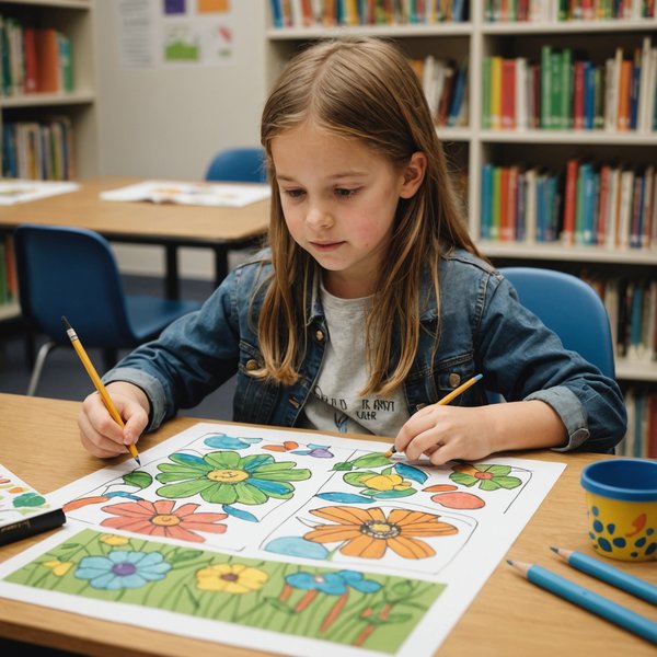 Comment les bibliothèques peuvent-elles proposer des ateliers de création artistique pour les enfants ?